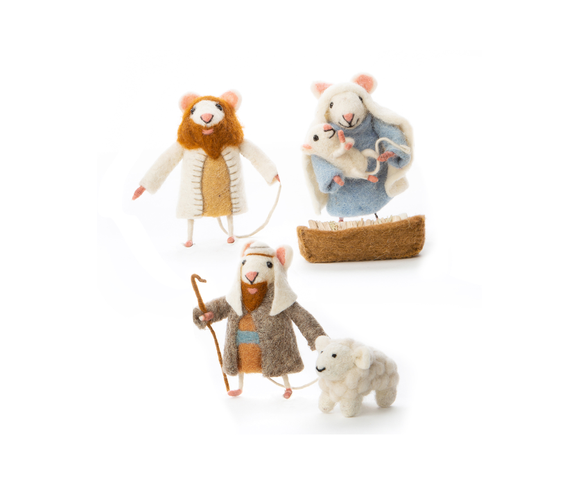 Classic Nativity Set Sew Heart Felt