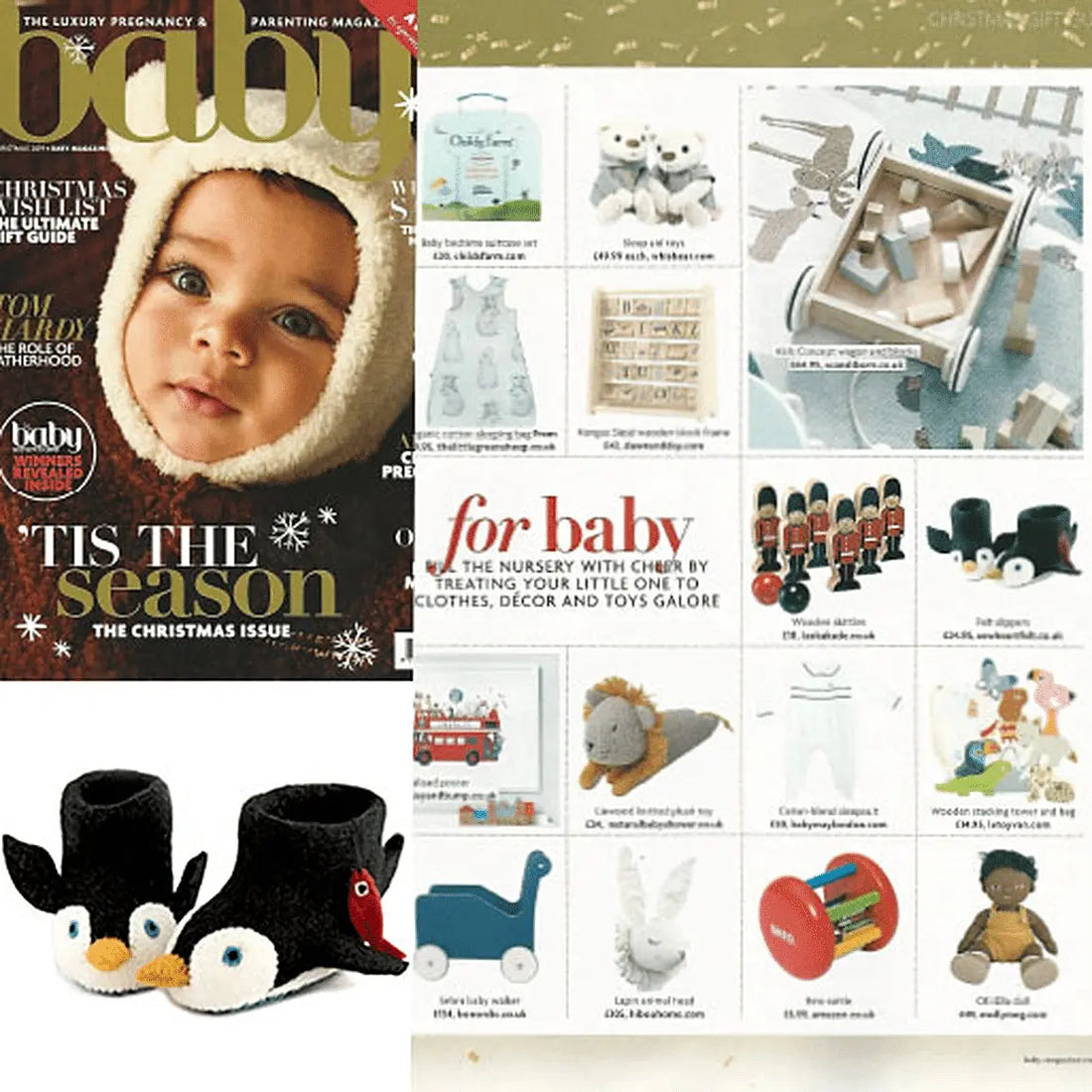 Baby Magazine Sew Heart Felt