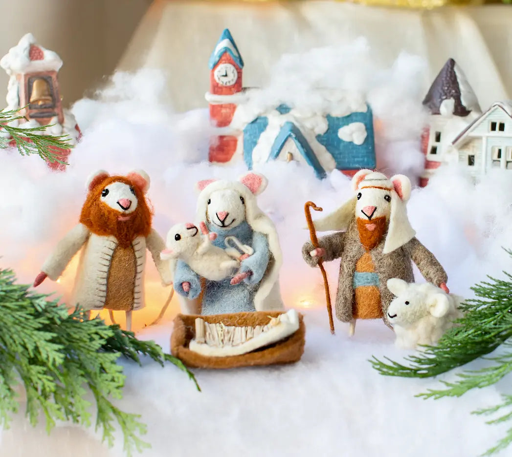 Nativity Mice Sets - Sew Heart Felt