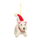 Bonnie Westie Christmas Decoration