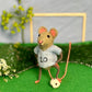 Blue Footballer Mouse