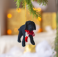 Gunner Black Lab Christmas Decoration