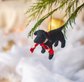 Gunner Black Lab Christmas Decoration