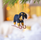 Dustin Dachshund Christmas Decoration