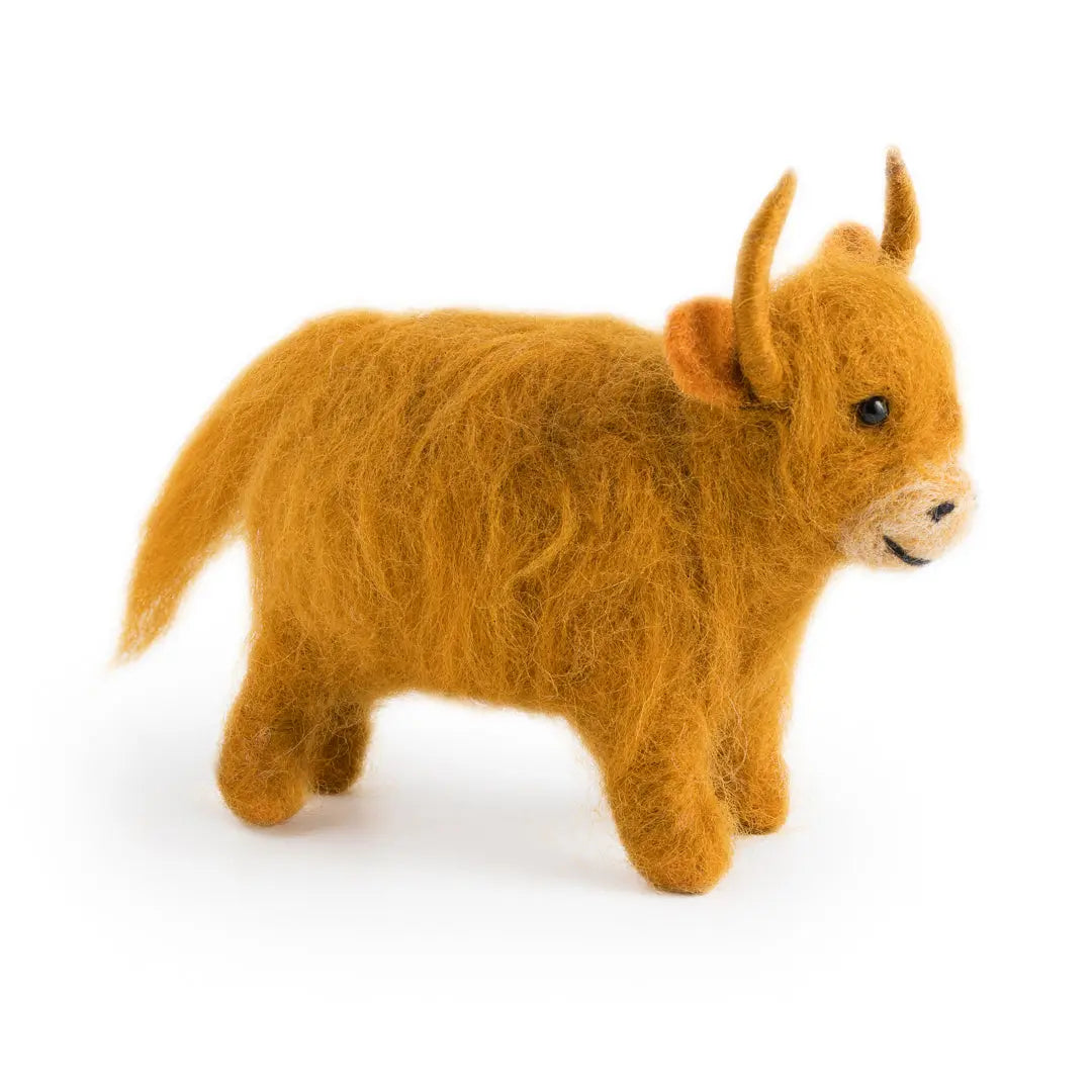 NEW Hamish the Highland Cow Sew Heart Felt