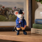 Horse Riding Mouse Sew Heart Felt