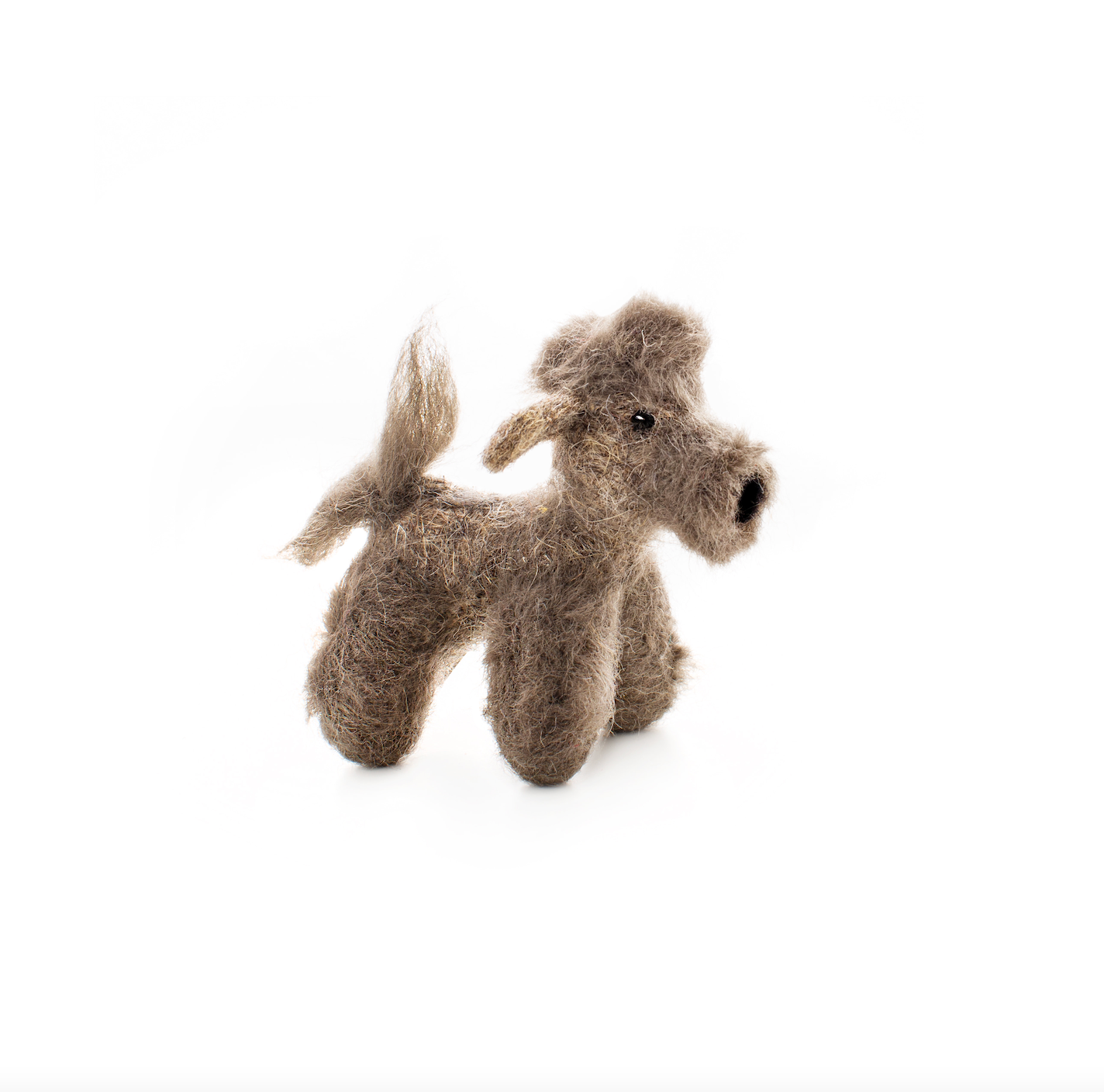 Felt Poodle Dog