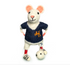 Scotland Footballer Mouse Sew Heart Felt