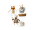 Classic Nativity Set incl FREE Shep Sheep Sew Heart Felt