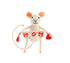 Felt Mom Bunting Mouse Sew Heart Felt