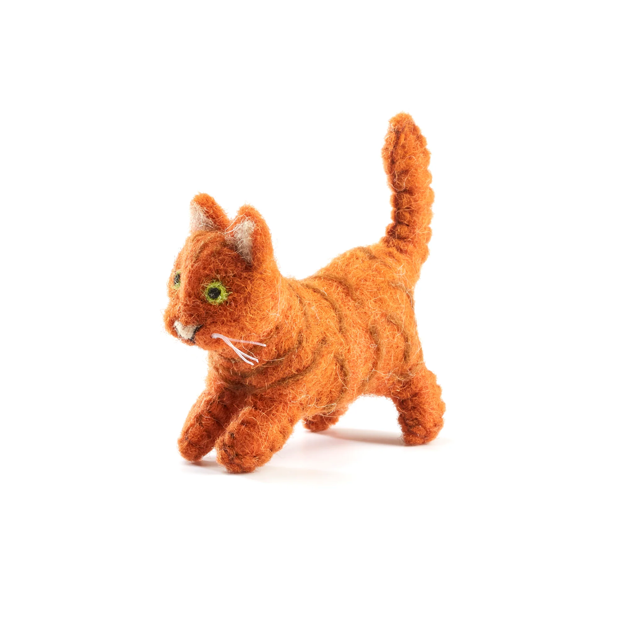 Felt Ginger Cat