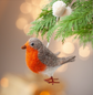 Robin Christmas Decoration