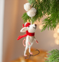 Skater Mouse Christmas Decoration