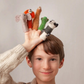 Pat Panda Finger Puppet Sew Heart Felt