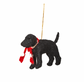 Gunner Black Lab Christmas Decoration