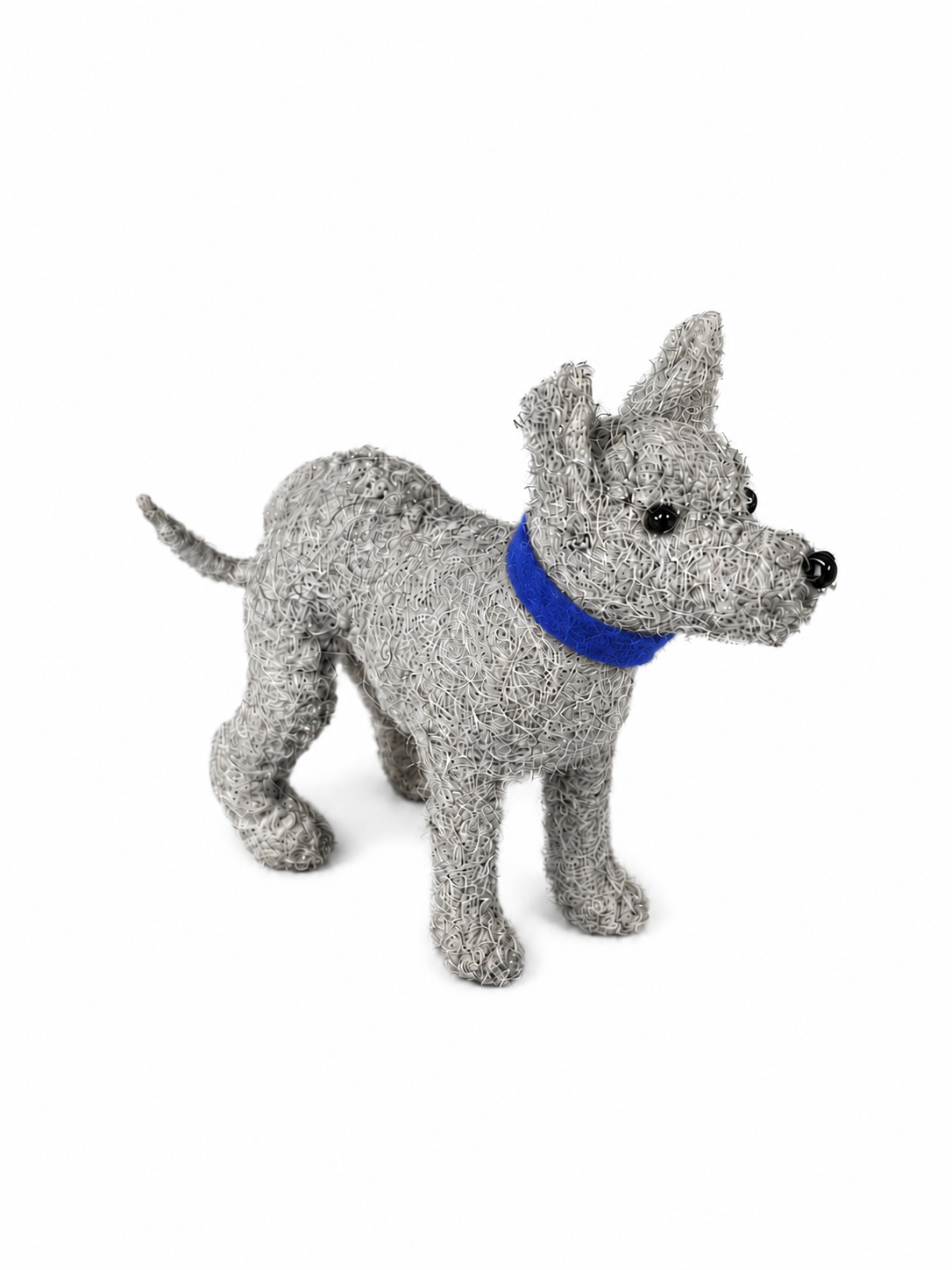 NEW Felt Whippet Dog Sew Heart Felt