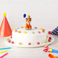 Ginger Cat Birthday Cake Topper