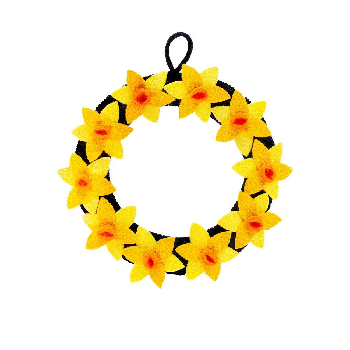 Daffodil Decorative Wreath