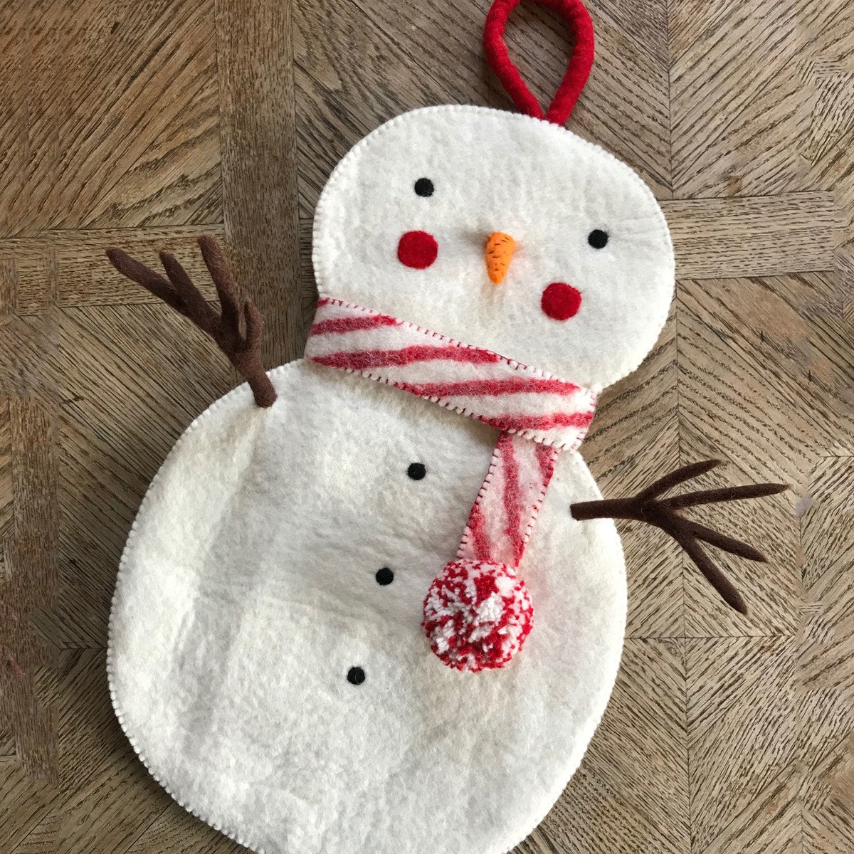 Snowman Christmas Stocking